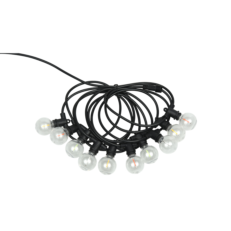 G40 Ball Bubble E12 Spiral Mouth Colorful LED Decorative Festoon Lighting