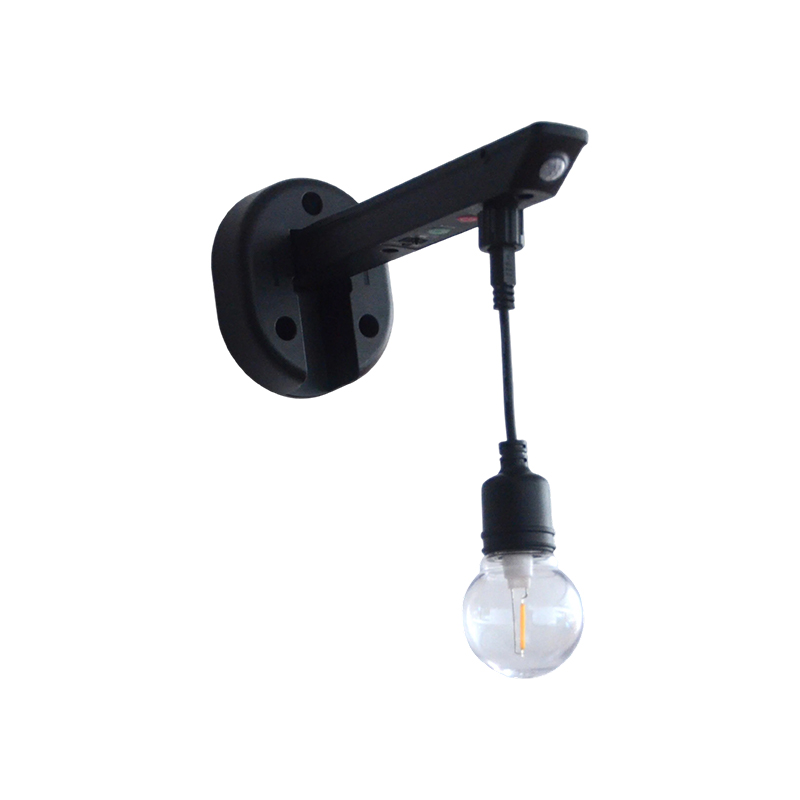 Lampu dinding suria permukaan licin G45
